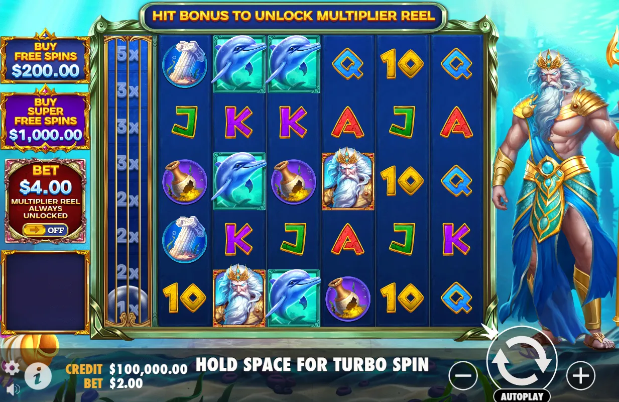 Waves of Poseidon Slot
